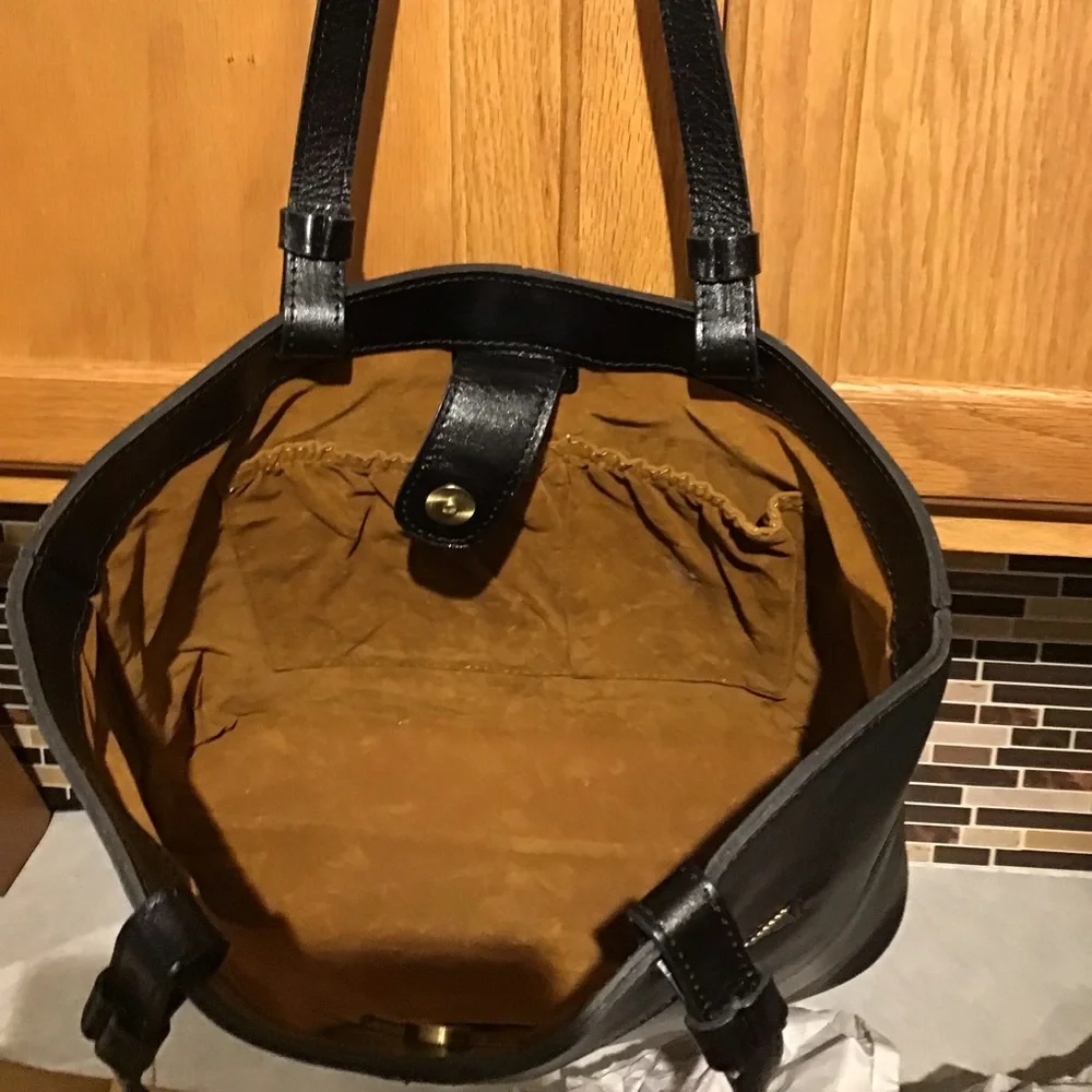 Patricia Nash Tote Bag Colorblock Danville Handbag black / brown